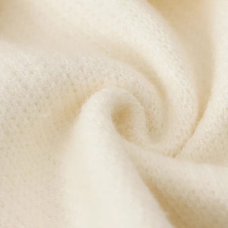 

Autumn White Cotton Knitted Cardigan Sweater Women Coat Print V-neck Pockets Female Jumpers Casaul Buttons Women Tops