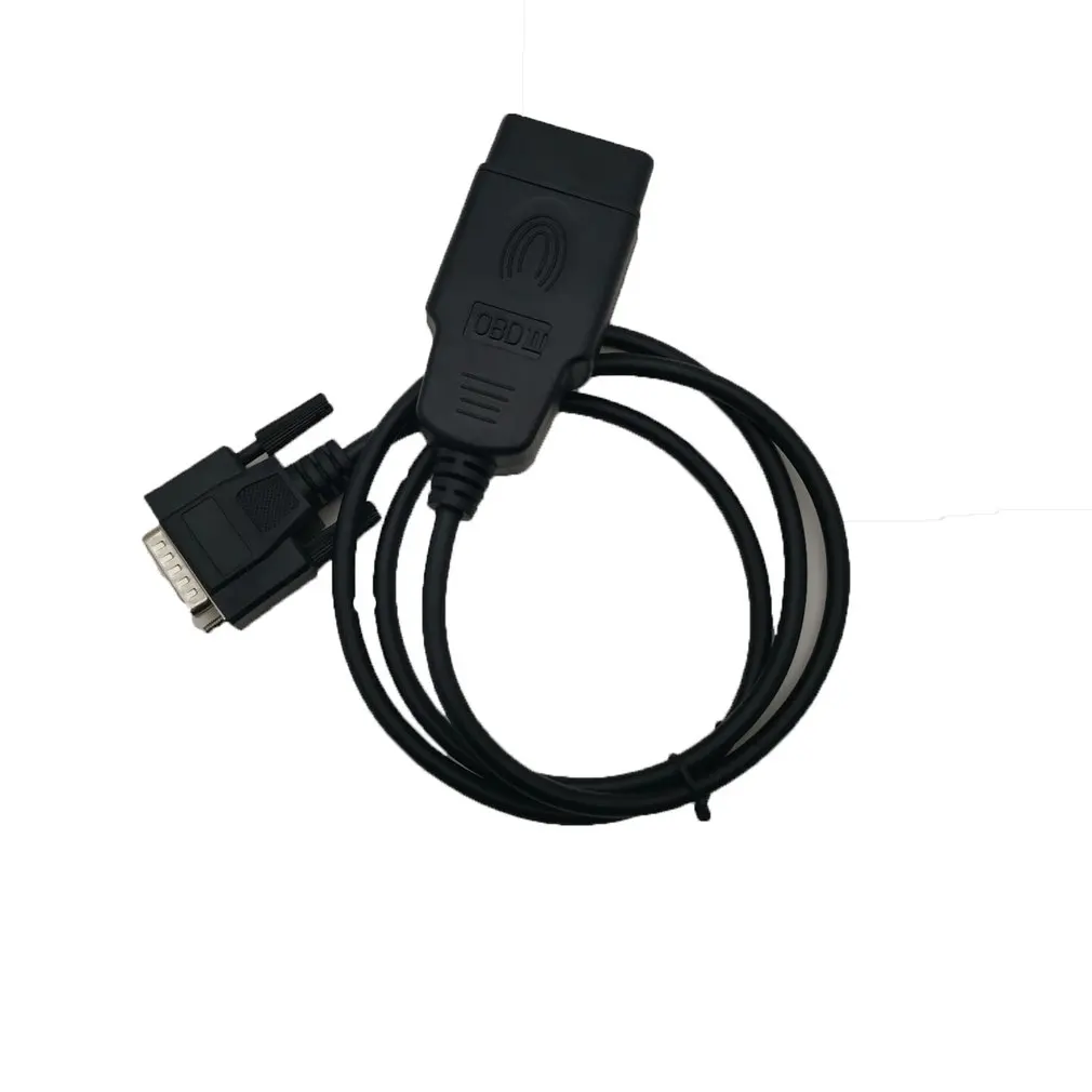 Автомобильный диагностический адаптер OBD Φ 16 Pin Male to DB 15 Female Удлинительный кабель