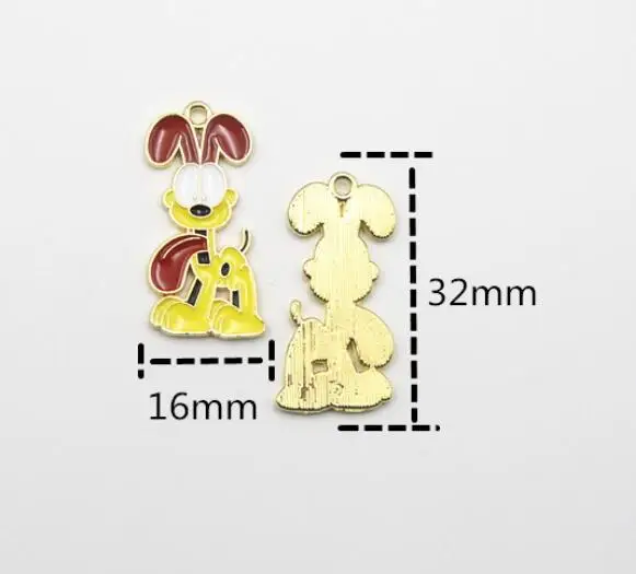 Новые 20 шт/50 шт/100 шт мультфильм Гарфилд кошки и собаки милые DIY брелоки
