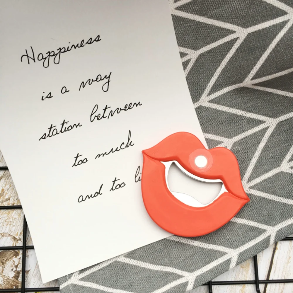 Marilyn Monroe Lips-Opener Beer Bottle Opener Fridge magnet Rubber Coated Stainless Steel. | Дом и сад