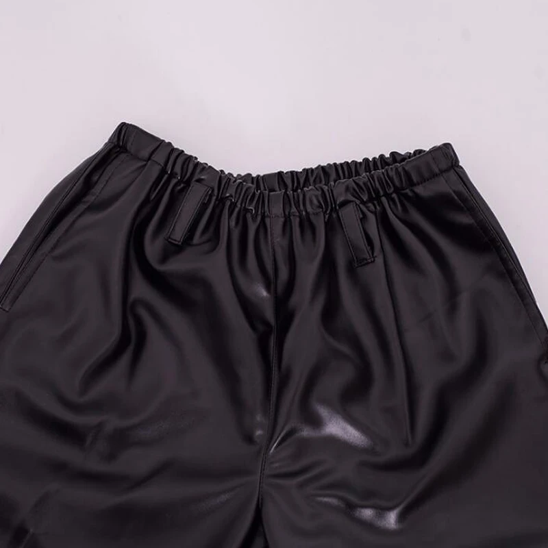 Зимние рабочие брюки из ПУ водонепроницаемые маслостойкие кожаные