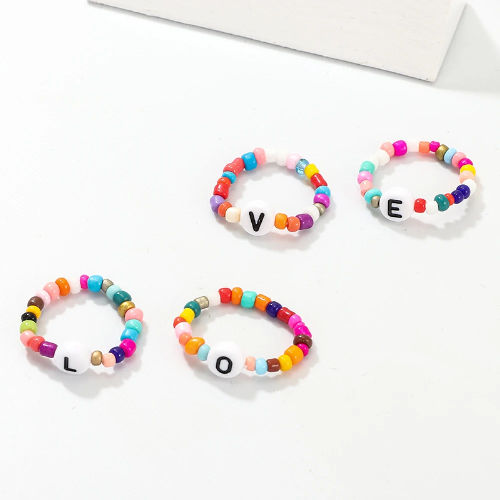 4 шт./компл. женское кольцо на палец для вечеринки ювелирное изделие в подарок