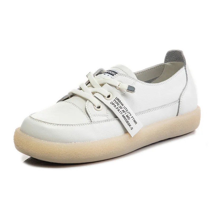 

Shoes for women sneakers white shoes Genuine Leather Casual flat running shoes female platform woman vulcanize shoes Autumn