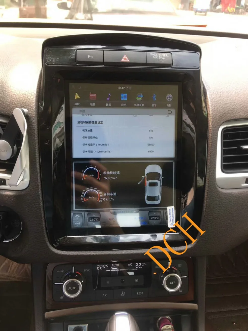 10 4 ''Tesla Style Android 9 0 автомобильный DVD GPS навигатор для Volkswagen touare g 2010 2017 PX6 CARPLAY