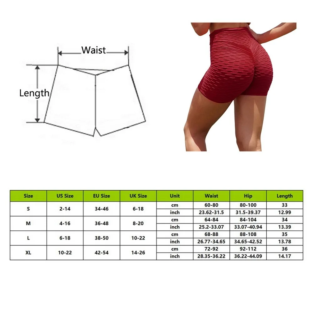 

Women Sport Shorts Yoga Clothing Gym High Waist Push Up for Ladies Shorts Leggings Fitness Seamless Hip Lift Tight Sportswear