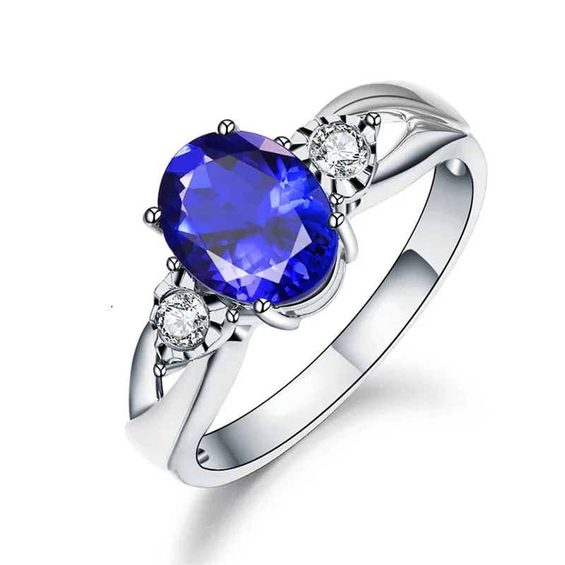 

Adjustable fashion simple luxury classic three-color zircon ring noble temperament ring wedding party jewelry gift
