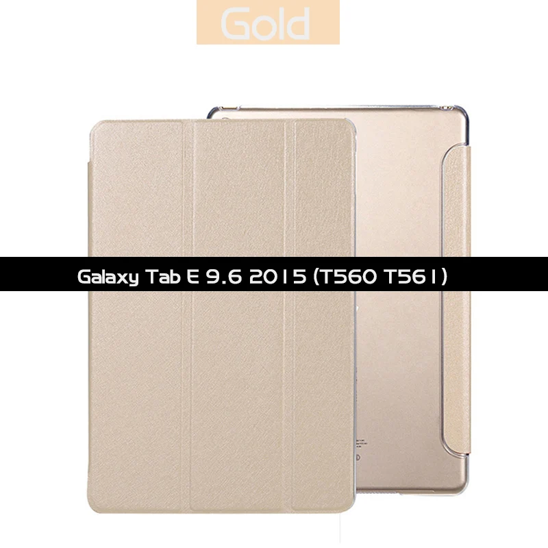SM-T560 SM-T561 Чехол для планшета для samsung Galaxy Tab E 9,6 SM-T560 T561 тонкий складной откидной Чехол-подставка из искусственной кожи чехол для samsung Tab E T560 - Цвет: SM-T560 SM-T561