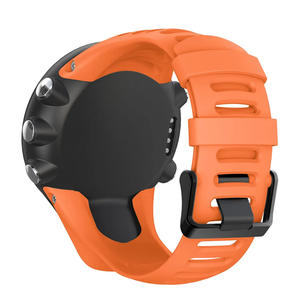 Резиновый силиконовый ремешок для SUUNTO Ambit 1 2 3 2R 2S Ambit 3S 3R 3P Ремешки для наручных часов 24 мм спортивные часы ремешок черная Пряжка браслет