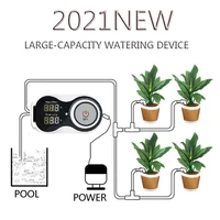 a set of automatic watering device gardening irrigation tool plant flower waterer supplies for household office save water