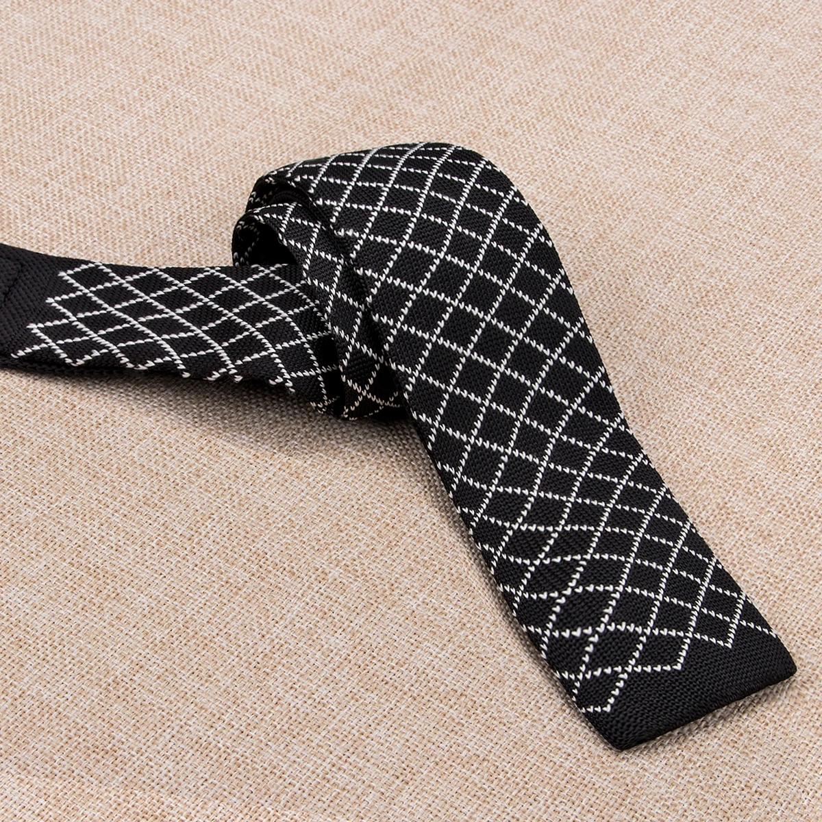 Узкие галстуки высокого качества шириной 5 см синие обтягивающие жаккардовые