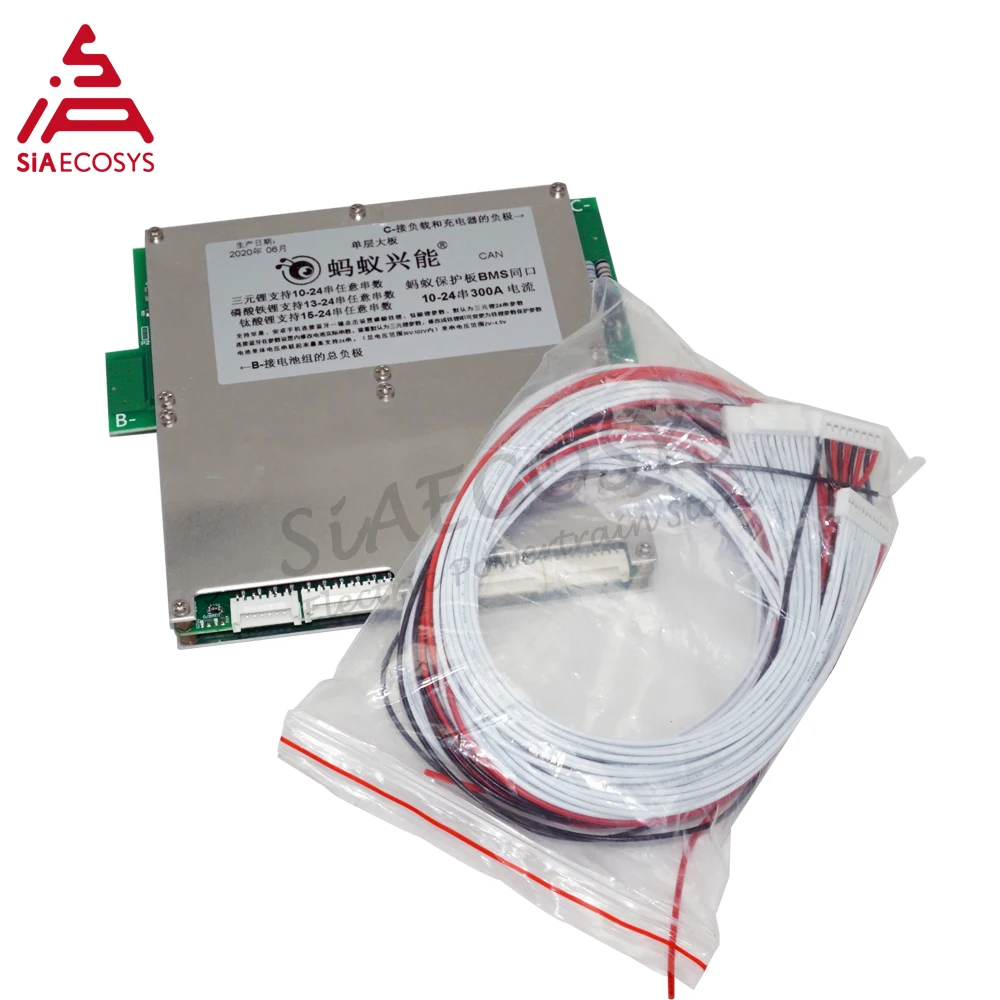 ANT Smart BMS 10S до 24S 120A непрерывный 150A Макс Bluetooth приложение литиевая батарея Защитная