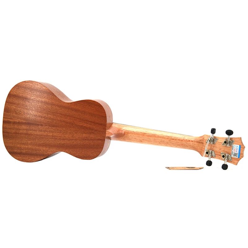 

Concert Ukulele Kits 23 Inch Sapele Wood 4 Strings Hawaiian Mini Guitar with Bag Tuner Capo Strap Strings Picks