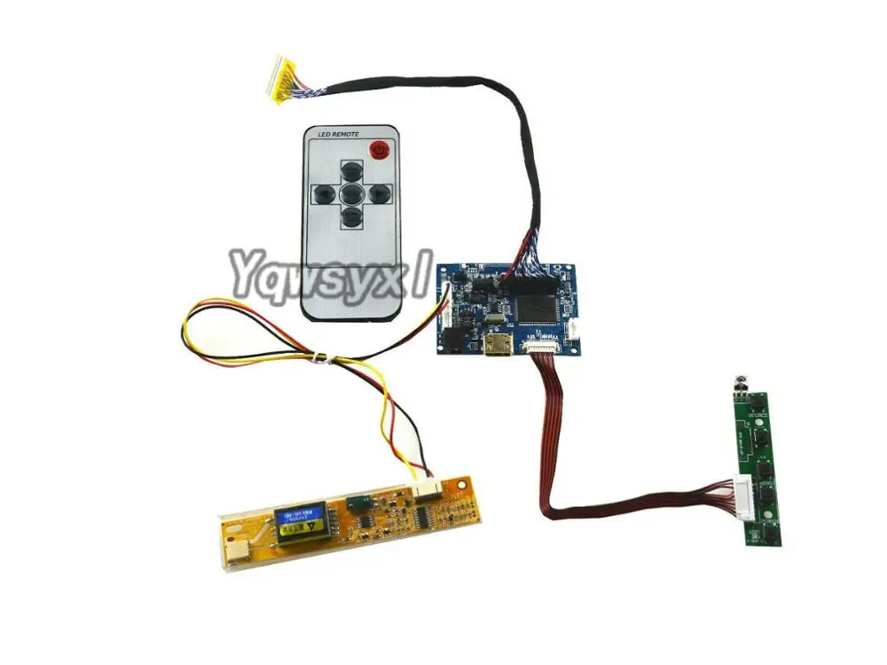 Пульт ДУ Yqwsyxl HDMI плата драйвера ЖК контроллера работает для экрана 15 4 дюймов | Отзывы и видеообзор -4000266861303