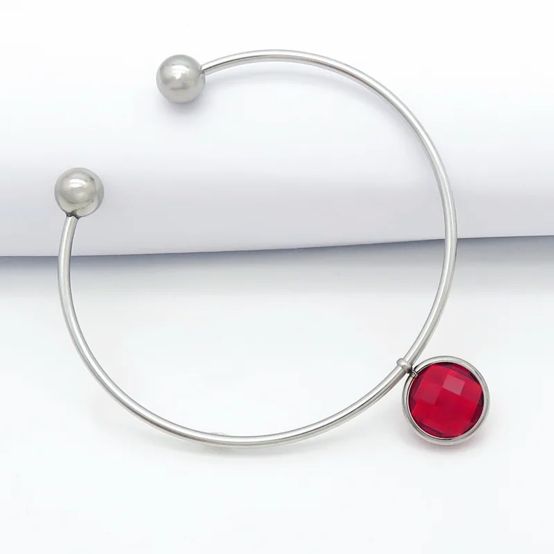 Женский Браслет манжета из нержавеющей стали 15 цветов|Браслеты| |