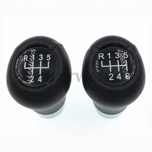 Ручная кожаная ручка переключения передач 5 6 скоростей для BMW 1 3 серии E30 E32 E34 E36 E38