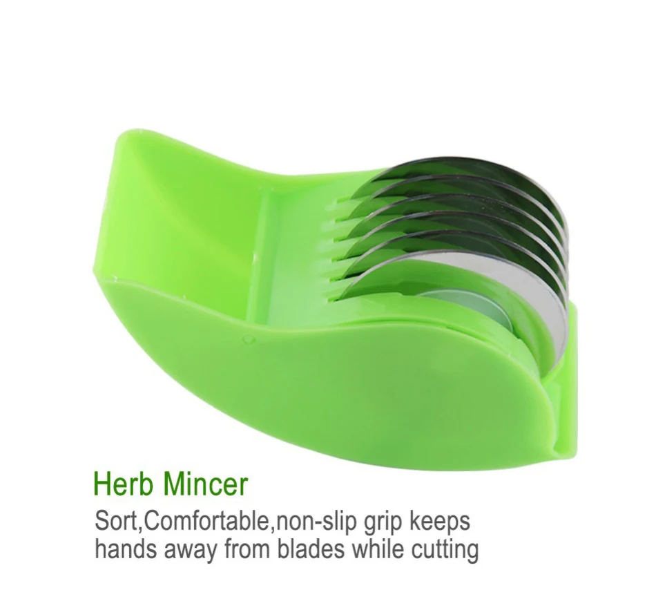 Трав рулон роликов Мясорубка травяной ручной скальон резки резак слайсеры 6