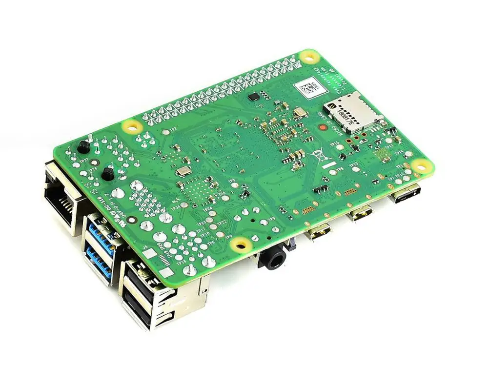Оригинальный Raspberry Pi 4 Model B 2 Гб ОЗУ поддерживает два выхода 4K двухдиапазонный Wi Fi