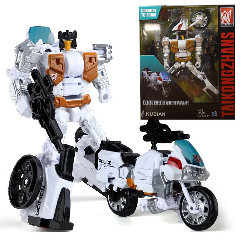 

HZX 5 in 1 Motorcycle Defensor Helicopter Transformation Robot Car Action Figures Plane Truck Aircraft Model Kids Boy Toy