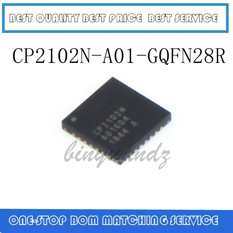 

10 шт. CP2102N-A01-GQFN28R CP2102N-A01 QFN-28