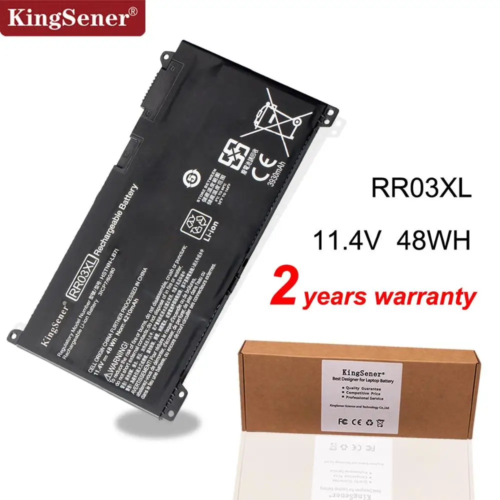 Аккумулятор KingSener RR03XL для HP ProBook 430 440 450 455 470 G4 Φ 51477 422 851610 855|Аккумуляторы ноутбуков|