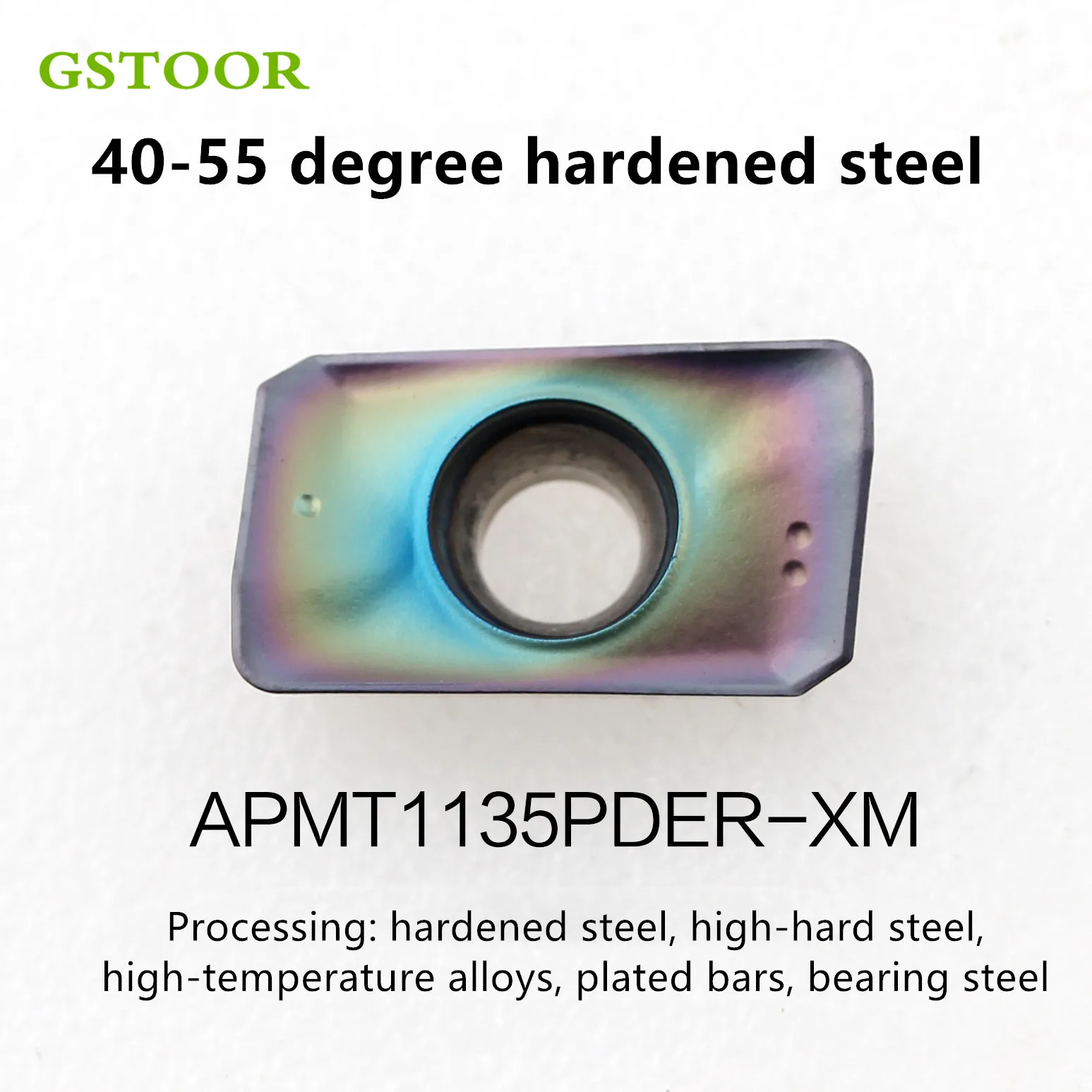 10 шт. токарный инструмент APMT1135PDER-XM H2 APMT1604PDER-H2 XM APMT1605PEER-XM GH55 из закаленной стали для