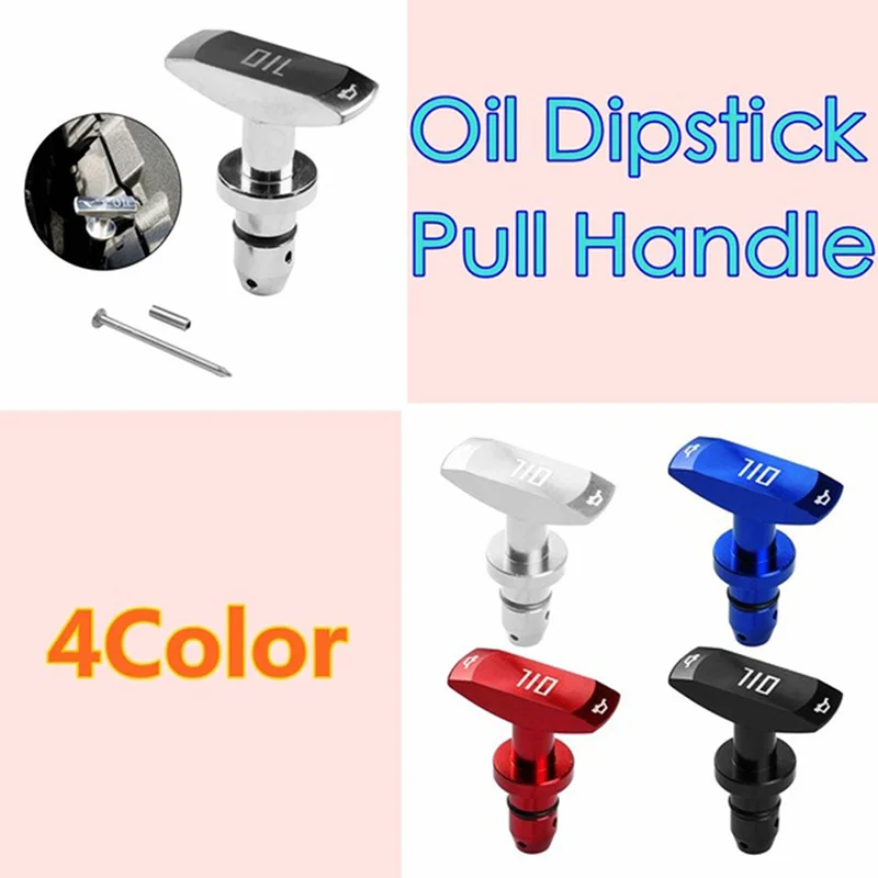 Free shipping Replacement For Mustang 1999-2011 GT V8 GT500 Billet Oil Dipstick Pull Handle | Автомобили и мотоциклы