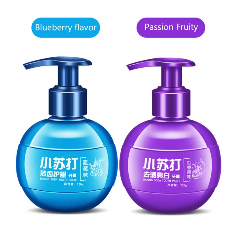 220 г мгновенное Очищение интенсивное удаление пятен отбеливание зубной пасты