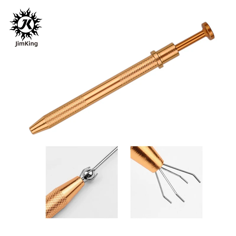 

4 Claws Beads Holder Pick-up Tool Diamond Gems Prong Holder Tweezer Catcher Grabber High Precision Body Tattoo Piercing Tool 1PC