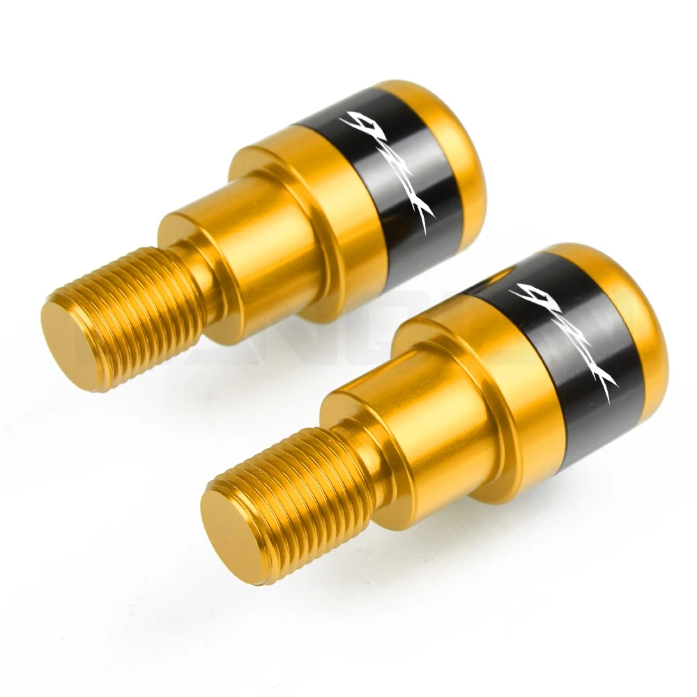 Gold FZ6 LOGO Для Yamaha FZ6 FZ 6 FAZERA аксессуары CNC ручки для мотоцикла ручка бар концы слайдер крышка fz6 2004 2005 2006 2007 2008 - Цвет: Gold FZ6 LOGO