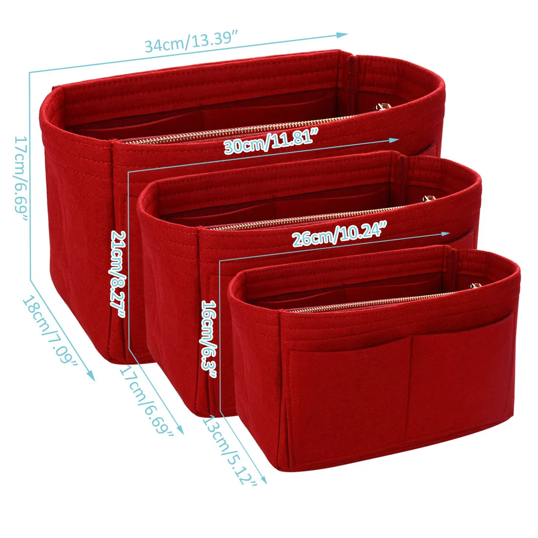 Лидер продаж фетровая сумка для макияжа дорожные косметические сумочки