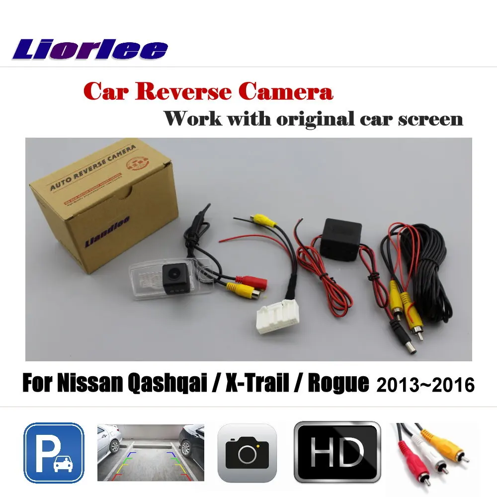 

For Nissan Qashqai/X-Trail/Rogue 2013~2016 Car Reverse Rearview Camera Original Screen Back Rear View Parking HD CCD OEM CAM