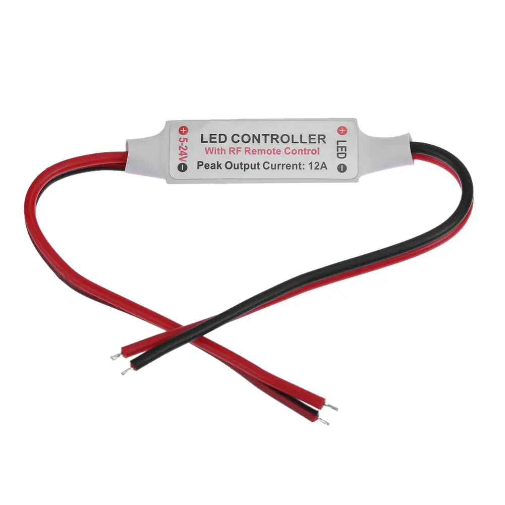 DC5V 12V 24V RGB светодиодный контроллер Wi Fi с 11 кнопками RF Беспроводной затемнитель