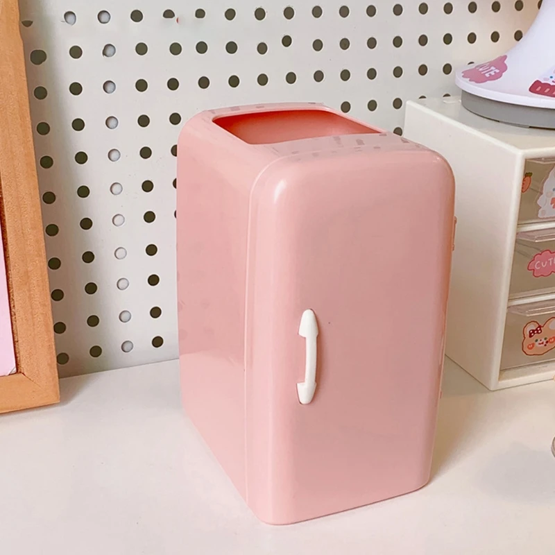 Kawaii держатель для ручек в холодильнике Настольный органайзер коробка хранения