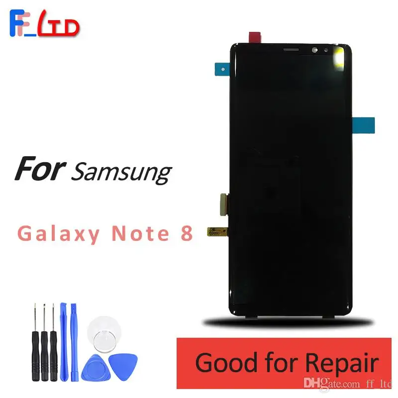Оригинальный ЖК-дисплей для Samsung Note 8 с дигитайзером 6 3 дюйма Galaxy замена экрана