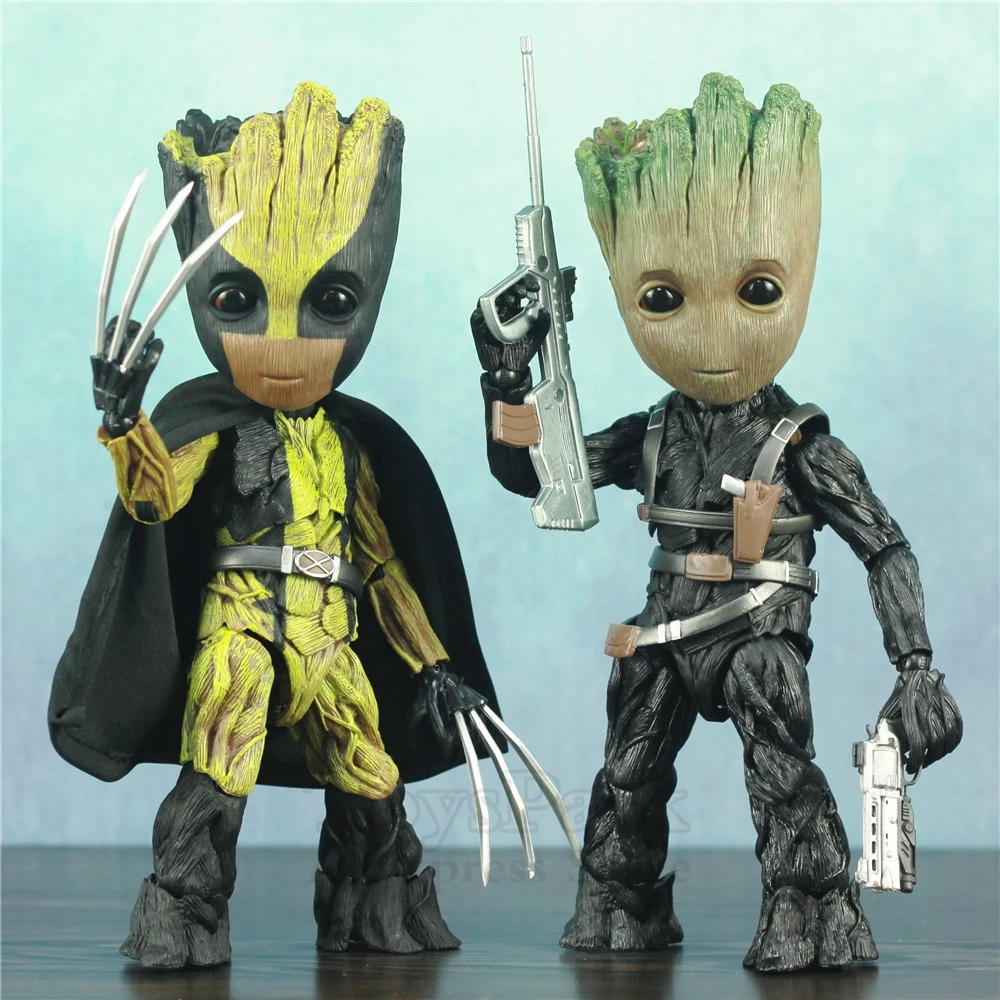 Жизнь Размеры 1:1 флеш накопителей “Мстители” GOTG милый ребенок дерево человек