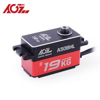 agfrc a50bhl metal gears 8 4v programmable 19kg 0 073sec low profile high speed brushless steering servo for rc racing car boat