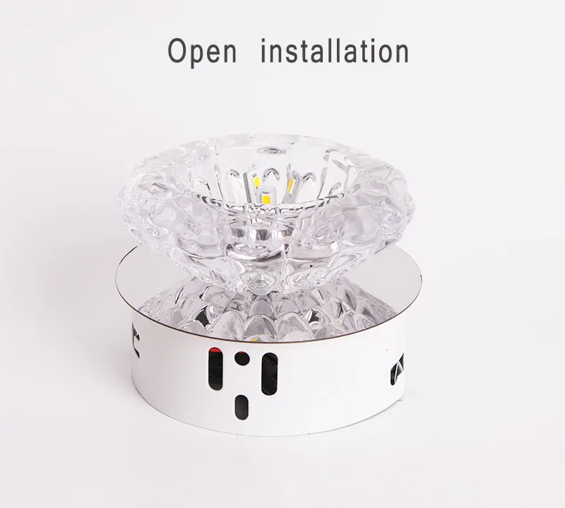 Потолочная лампа хрустальная 3 Вт/5 Вт для гостиной хрустальные светодиодные