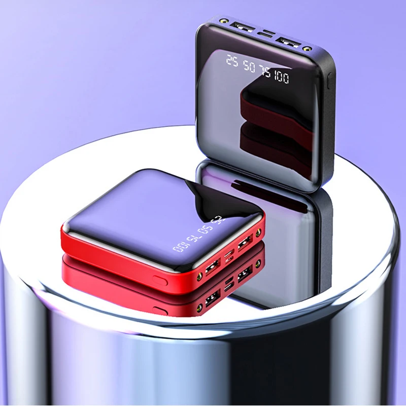 Внешний аккумулятор 10000 мАч для Xiaomi Mi 2 USB внешний аккумулятор портативное зарядное устройство Внешний аккумулятор для iPhone samsung huawei