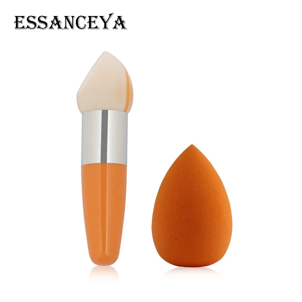 ESSANCEYA новинка 1-2 шт. капельки для макияжа буф/яйцо спонж нанесения основы под