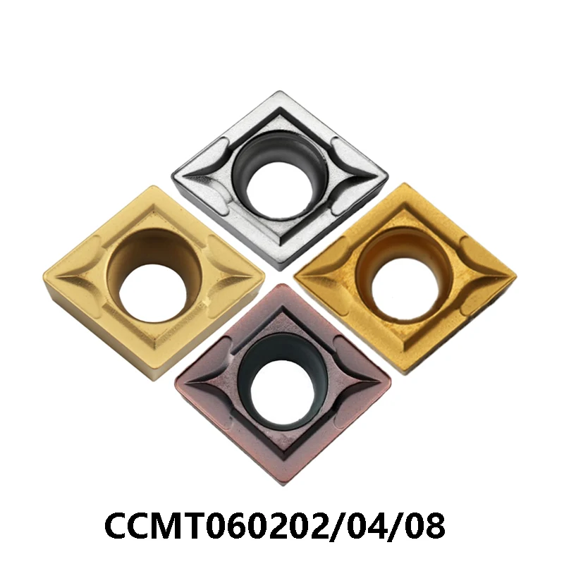 Твердосплавные режущие пластины CCMT060202 CCMT060204 CCMT060208 NX2525 UE6020 US735 VP15TF UTI20T AP25N CCMT 100%