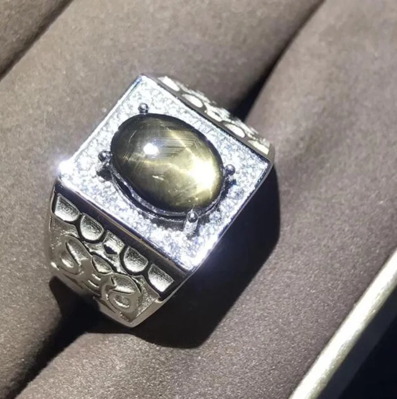 Для мужчин Классика Циркон мозаика квадратный Нержавеющая сталь рок вечерние