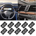 10 шт., маленькие декоративные автомобильные знаки на руль KIA K2 K3 K5 Sorento Sportage R Rio Soul Cap