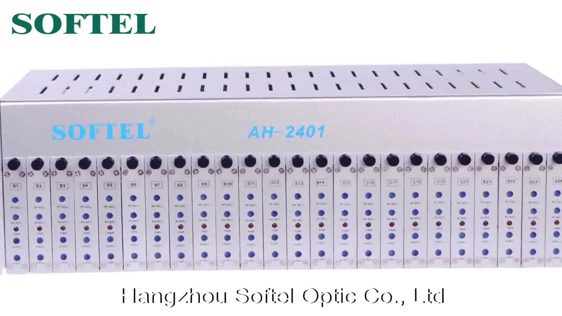 

SOFTEL catv headend 20 channels analog tv rf av modulator
