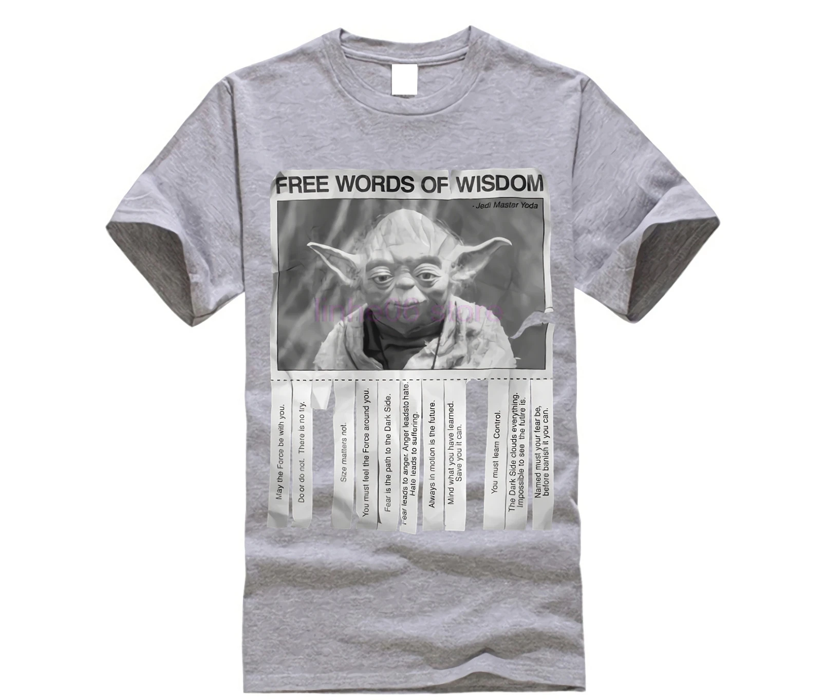 GILDAN Star Wars Yoda футболки топы 100% хлопок вырез лодочкой Мужская футболка 4XL новое