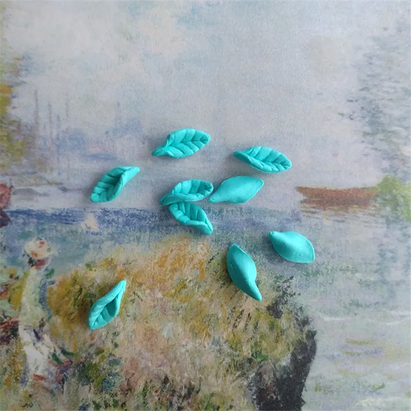 300 искусственная мягкая керамика мини листья еда супер легсветильник глина