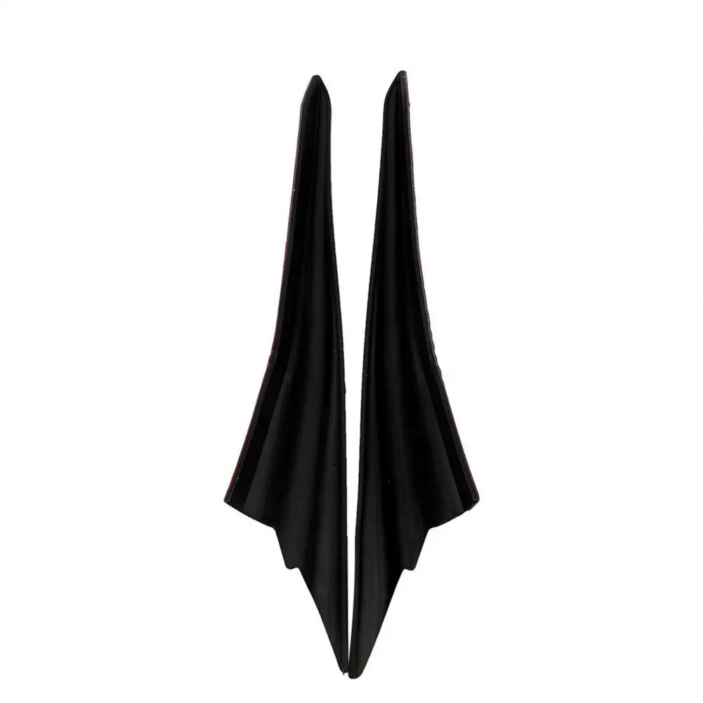 

1 Pair LKT036 Spoiler Self-adhesive High Strength ABS Good Toughness Front Bumper Spoiler for Car Детали экстерьера Bumpers