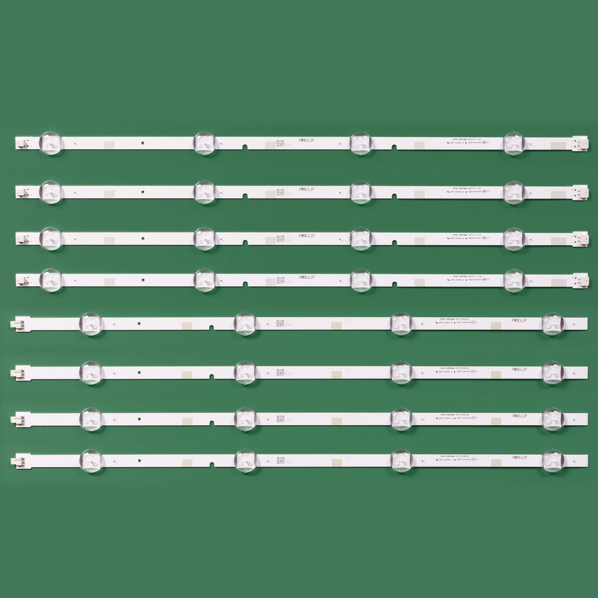 Новый комплект из 8 светодиодных лент для подсветки Samsung UN48J5200 UN48J5000AF BN96 37296A 37297A 2015