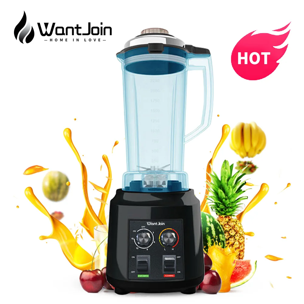 WantJoin 3L высокоскоростная Коммерческая кухонная помощь блендер миксер