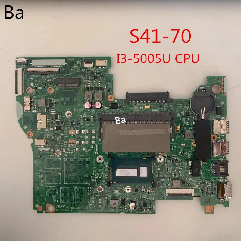 

For Lenovo S41-70 laptop motherboard integrated graphics card I3-5005U CPU has been fully tested