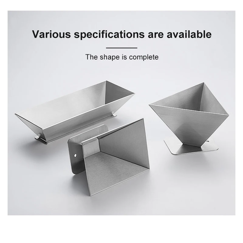 

304 Stainless Steel Zongzi Mould DIY Traditional Chinese Food Rice Dumplings Rice Pudding Making Molds Triangular Trapezoidal